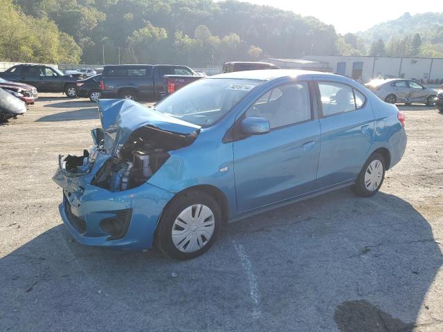 MITSUBISHI MIRAGE G4 2020 blue  gas ML32F3FJ0LHF07890 photo #1