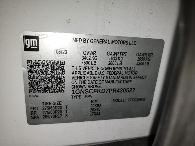 2023 CHEVROLET SUBURBAN C - 1GNSCFKD7PR430527