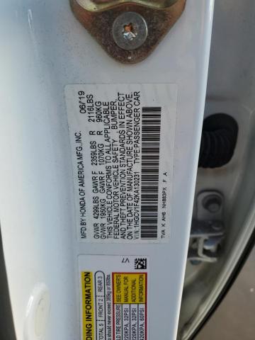 2019 HONDA ACCORD EX - 1HGCV1F42KA130231