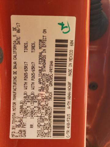 2017 TOYOTA TACOMA DOU - 3TMCZ5AN1HM096157