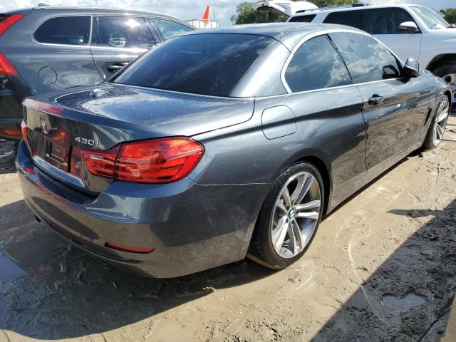 BMW 430I 2017 gray  gas WBA4U7C5XH5D42754 photo #4