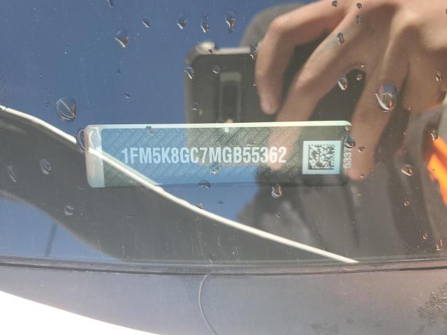 2021 FORD EXPLORER S - 1FM5K8GC7MGB55362