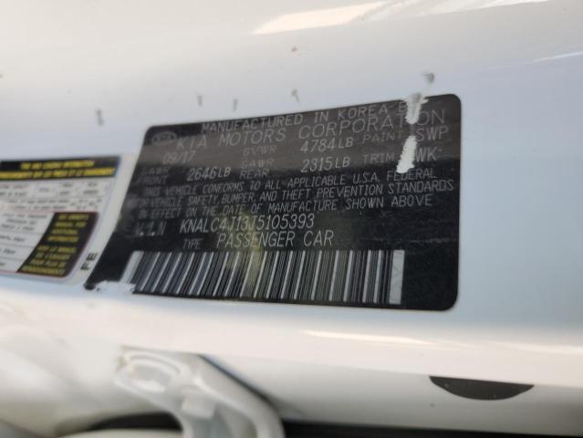 2018 KIA CADENZA LU KNALC4J13J5105393