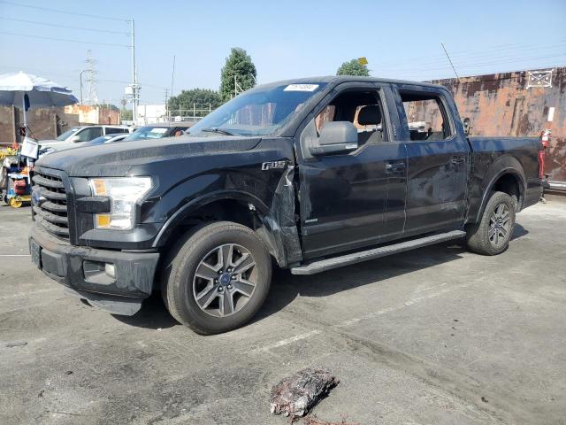 FORD F150 SUPER 2015 black crew pic gas 1FTEW1CP3FFA57124 photo #1