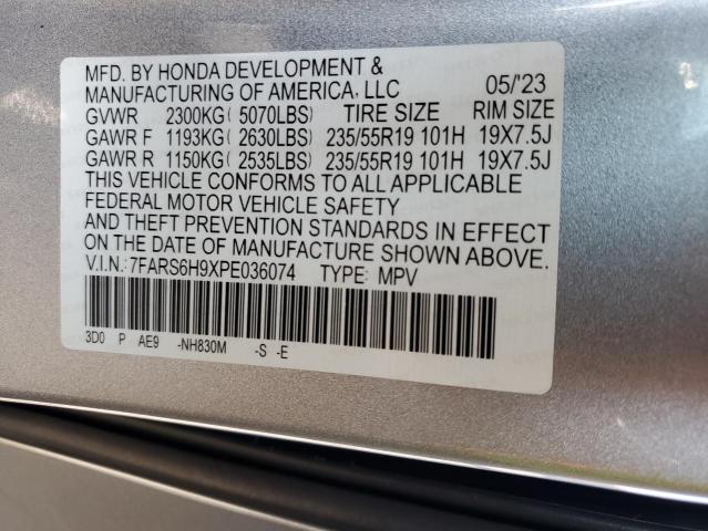 2023 HONDA CR-V SPORT - 7FARS6H9XPE036074