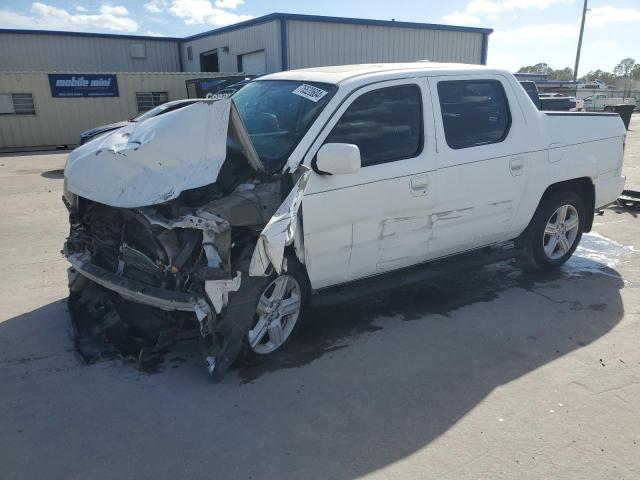 HONDA RIDGELINE 2014 white  gas 5FPYK1F54EB009368 photo #1