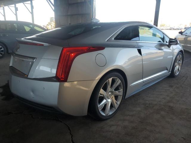 CADILLAC ELR LUXURY 2014 silver coupe hybrid engine 1G6RR1E40EU600700 photo #4