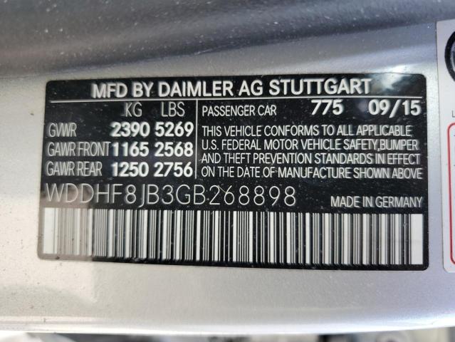 VIN WDDHF8JB3GB268898 2016 Mercedes-Benz E-Class, 3... no.13