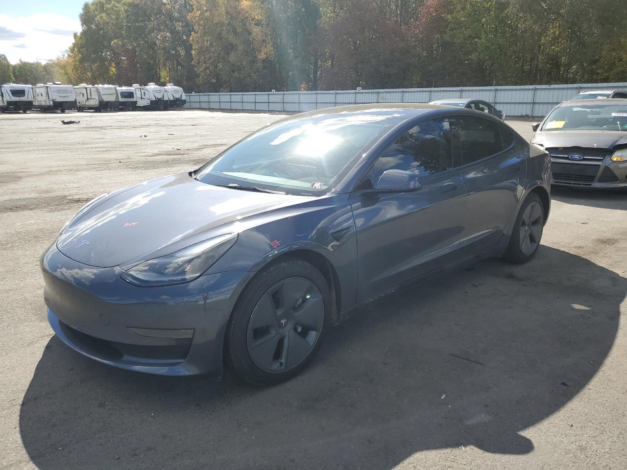 Lot #2986909076 2022 TESLA MODEL 3