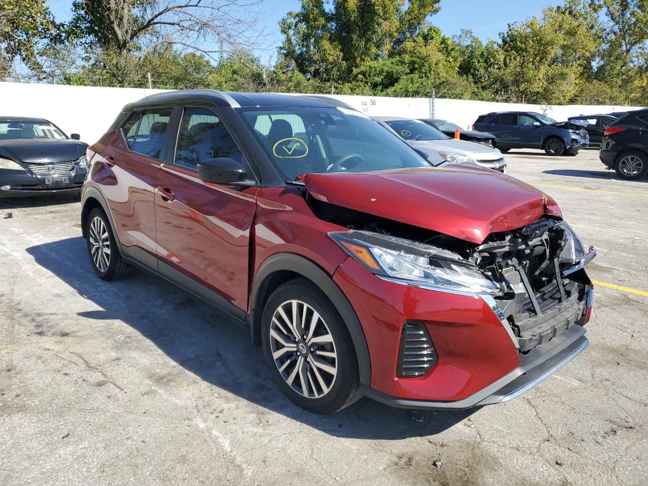 Lot #2965139904 2021 NISSAN KICKS SV