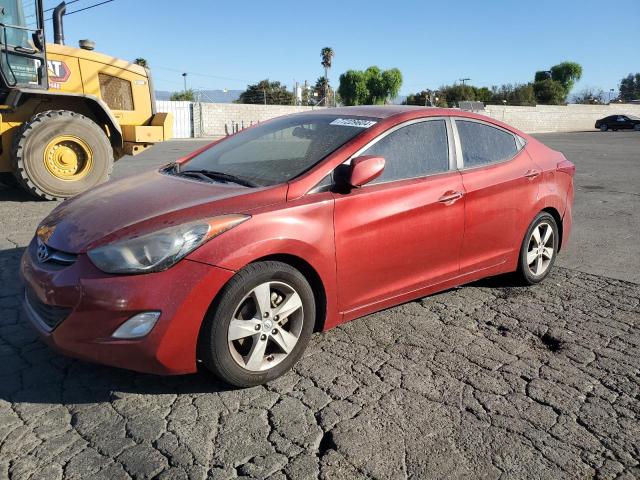 HYUNDAI ELANTRA GL 2012 red  gas KMHDH4AEXCU179331 photo #1