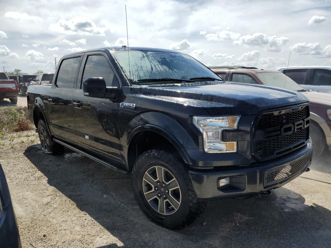 Lot #3026360333 2015 FORD F150 SUPER