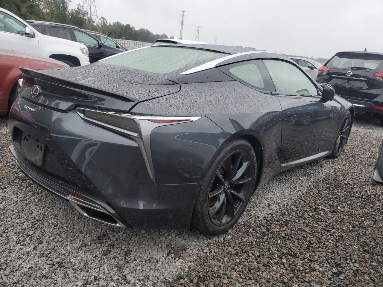 LEXUS LC 500 2018 black  gas JTHHP5AY7JA000684 photo #4