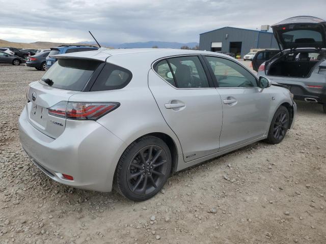 LEXUS CT 200 2013 silver hatchbac hybrid engine JTHKD5BH5D2170120 photo #4