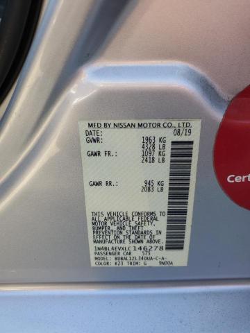 2020 NISSAN ALTIMA SL - 1N4BL4EVXLC146278