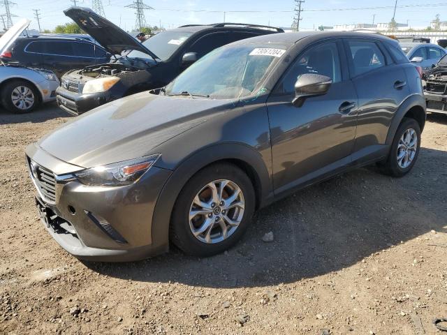 MAZDA CX-3 SPORT 2019 charcoal  gas JM1DKFB71K1448611 photo #1