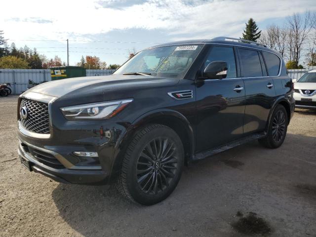 INFINITI QX80 LUXE 2023 black  gas JN8AZ2AE7P9303545 photo #1