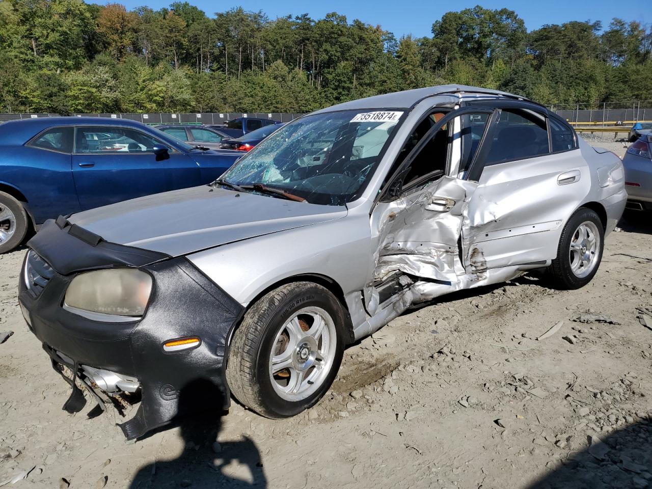 Lot #3029577071 2005 HYUNDAI ELANTRA GL