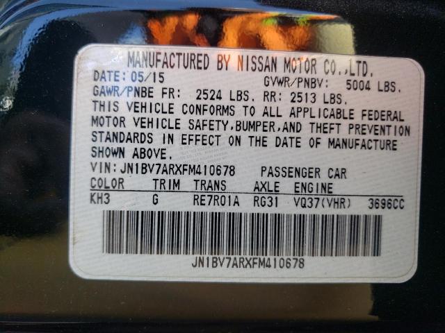 2015 INFINITI Q50 BASE - JN1BV7ARXFM410678