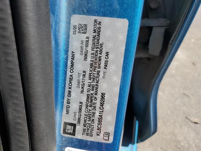 2020 CHEVROLET SPARK LS - KL8CB6SA1LC462966