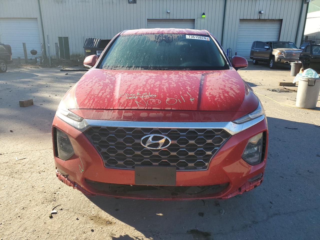 Lot #2928641909 2020 HYUNDAI SANTA FE S