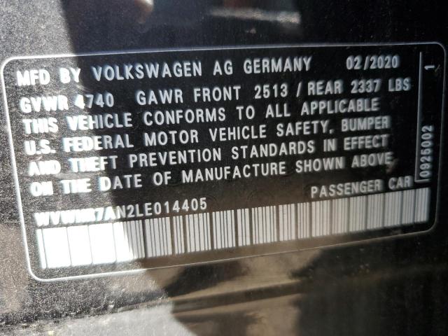 VIN WVWHR7AN2LE014405 2020 Volkswagen Arteon, Sel R... no.13