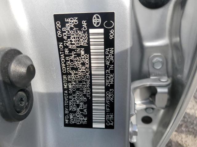 2021 TOYOTA COROLLA LE - JTDEPMAE6MJ140802