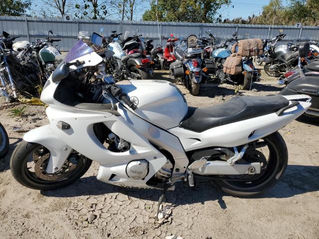 YAMAHA YZF600 R 2002 white  gas JYA5AHE012A034399 photo #4