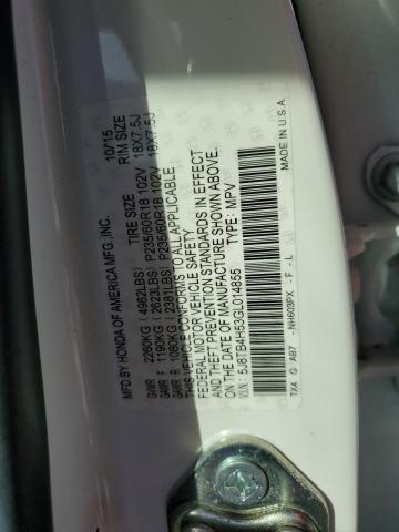 VIN 5J8TB4H53GL014855 2016 Acura RDX, Technology no.13