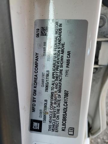 2020 CHEVROLET SPARK LS - KL8CB6SA0LC417887