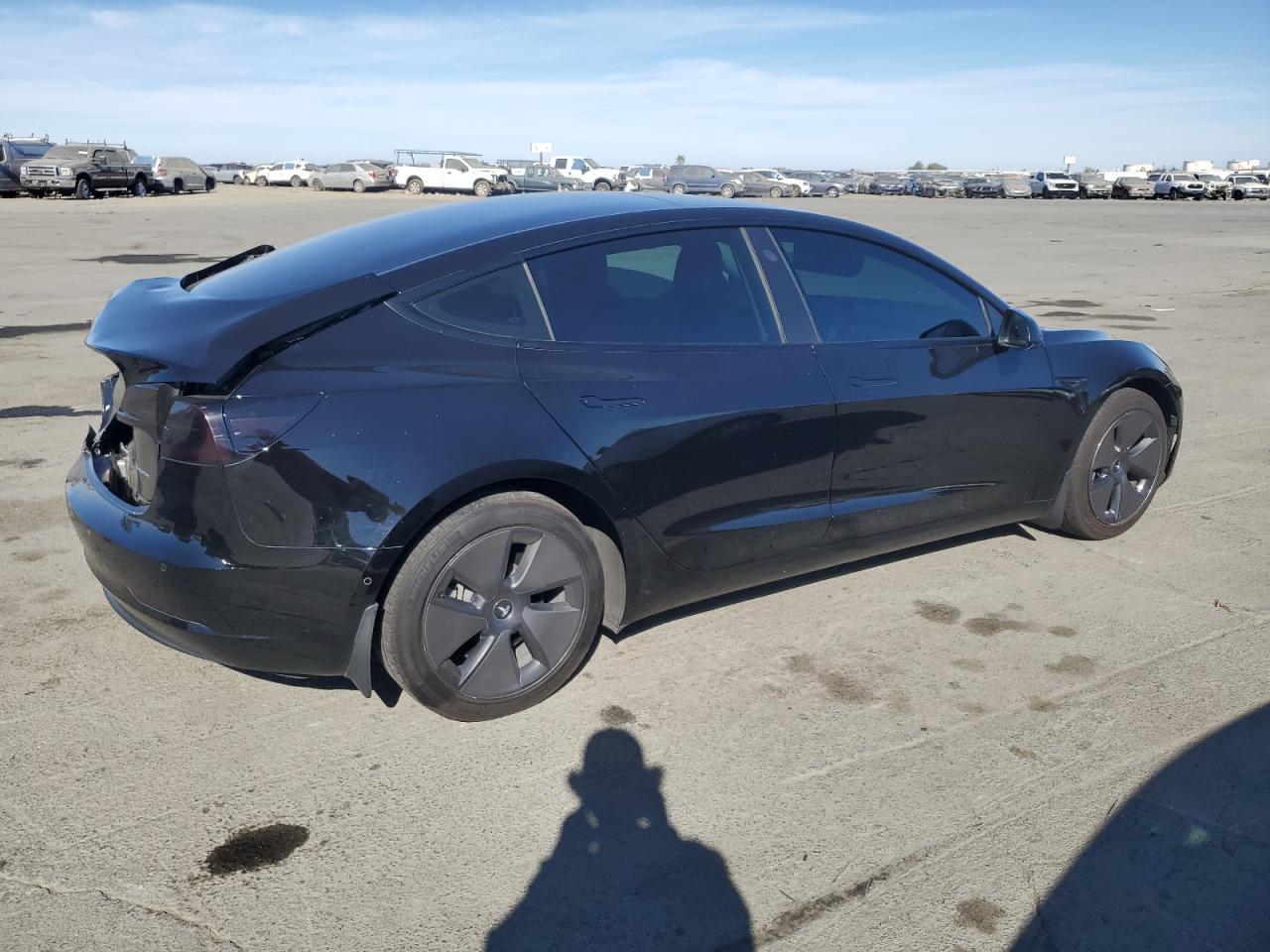 Lot #2986958859 2021 TESLA MODEL 3