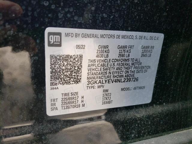 2022 GMC TERRAIN AT 3GKALYEV4NL239726