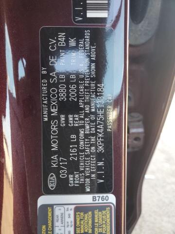 2017 KIA FORTE LX - 3KPFK4A75HE133184