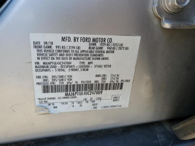 2018 FORD ECOSPORT - MAJ6P1UL4JC247009