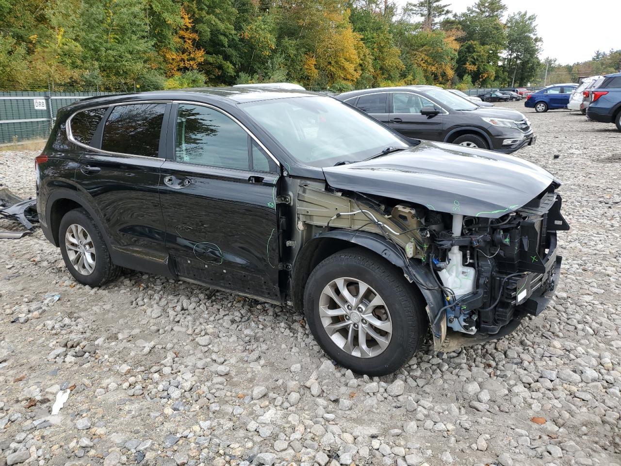 Lot #2921211475 2019 HYUNDAI SANTA FE S