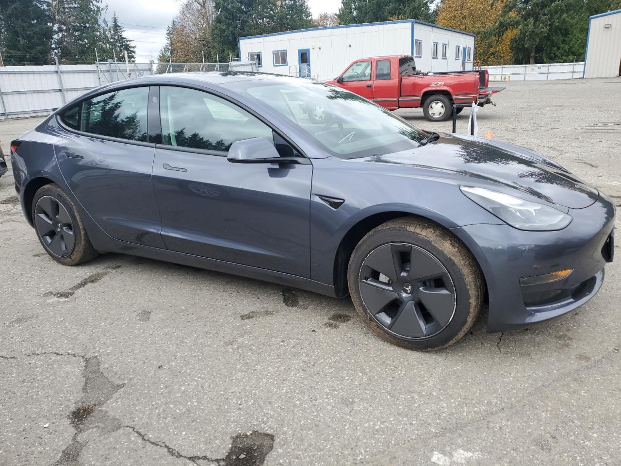 Lot #2989373690 2023 TESLA MODEL 3