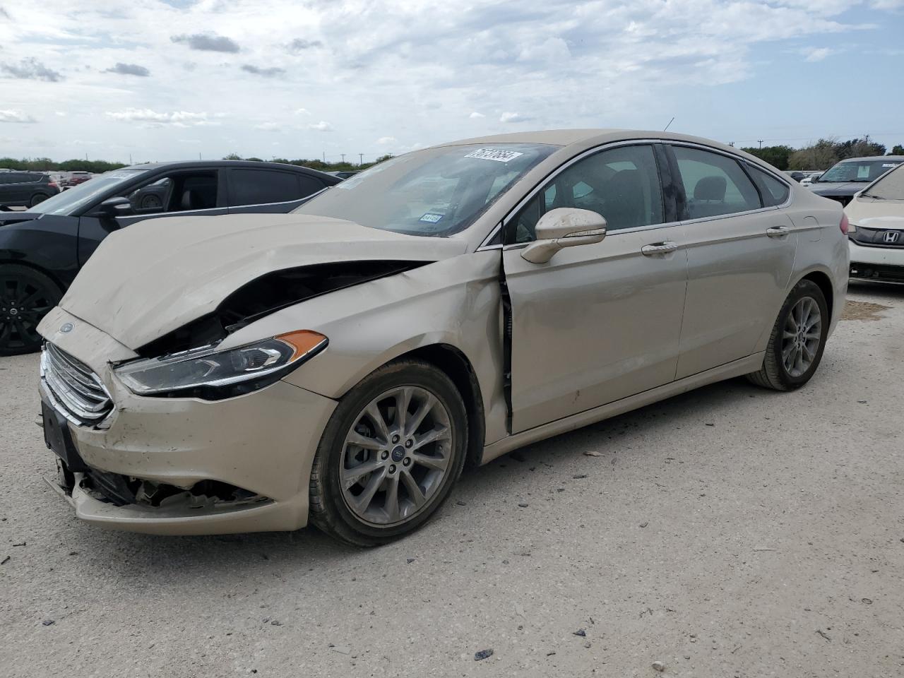 Lot #3030685113 2017 FORD FUSION SE