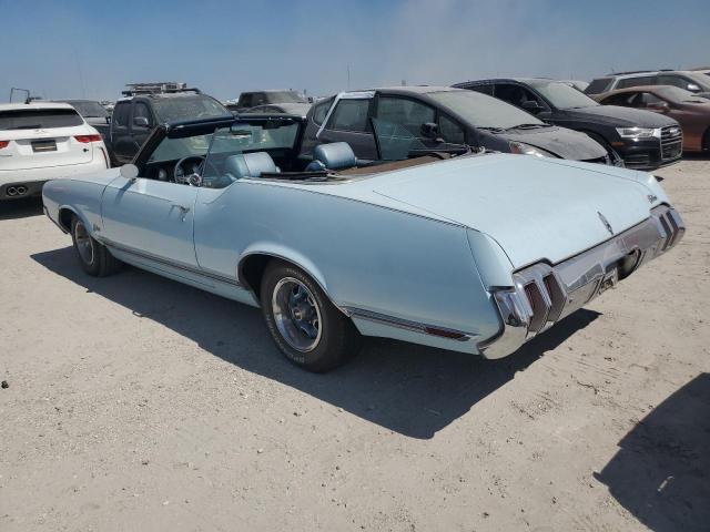 OLDSMOBILE CUTLASS 1970 blue   342670M174626 photo #3