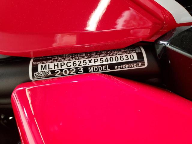 2023 HONDA CBR500 RA MLHPC625XP5400630