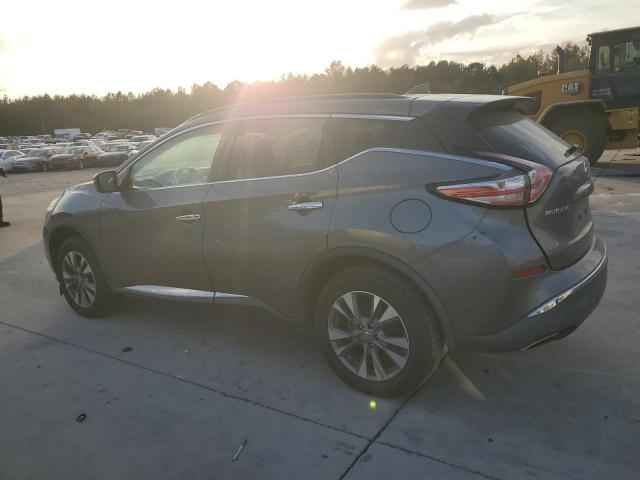 NISSAN MURANO S 2017 gray  gas 5N1AZ2MG4HN131553 photo #3