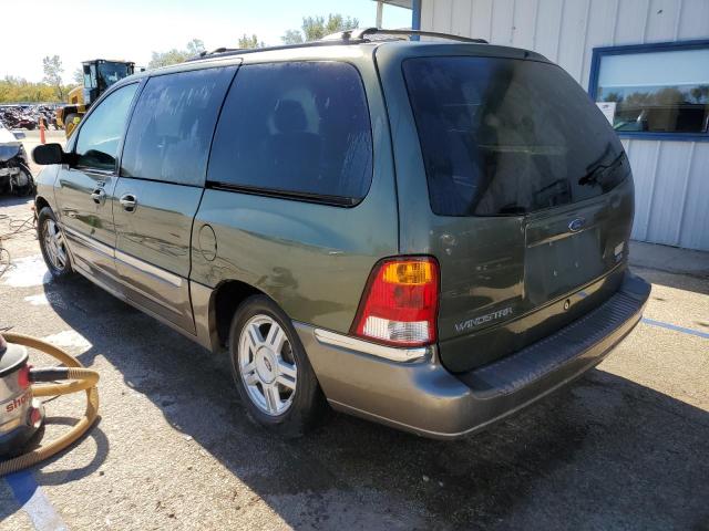 FORD WINDSTAR S 2002 green  gas 2FMZA53472BB83782 photo #3