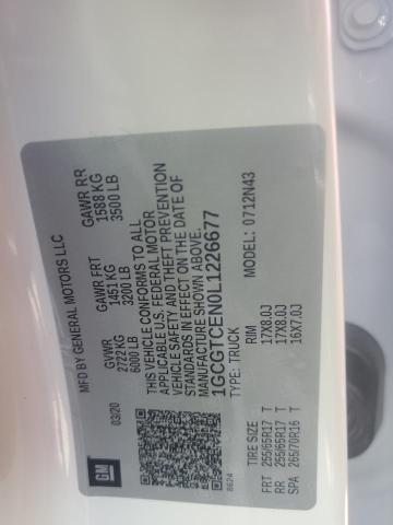 2020 CHEVROLET COLORADO L - 1GCGTCEN0L1226677