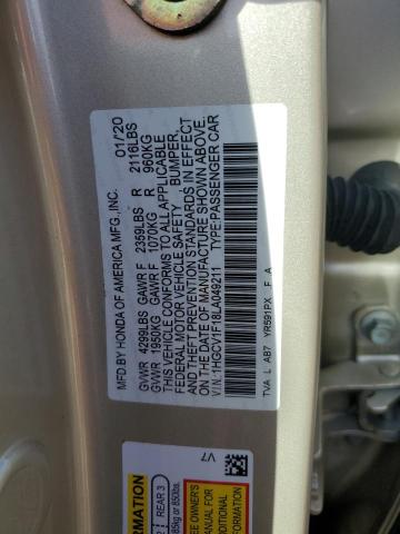2020 HONDA ACCORD LX - 1HGCV1F18LA049211