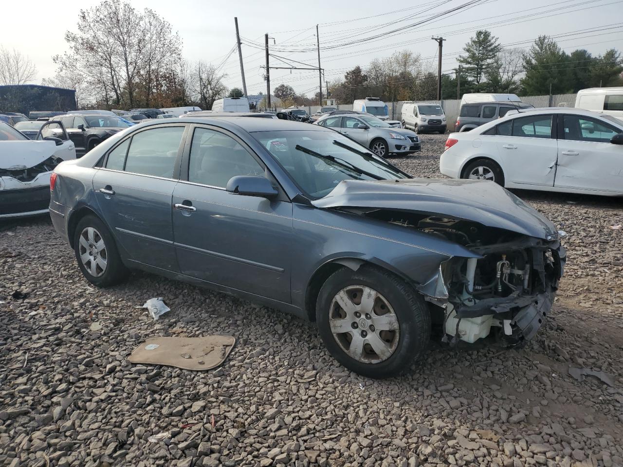 Lot #3030756129 2010 HYUNDAI SONATA GLS