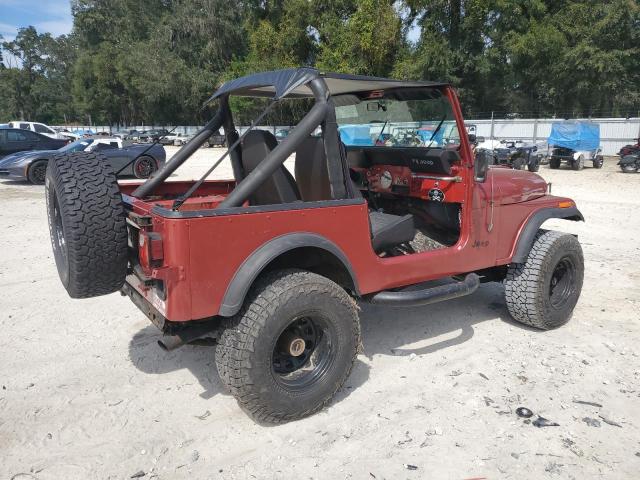 JEEP JEEP CJ7 1985 red 2dr spor gas 1JCCM87A6FT183893 photo #4