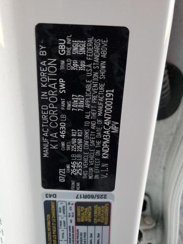 2022 KIA SPORTAGE L - KNDPM3AC4N7000191