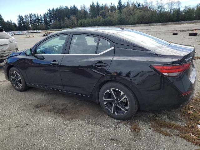 NISSAN SENTRA SV 2024 black  gas 3N1AB8CV0RY375669 photo #3