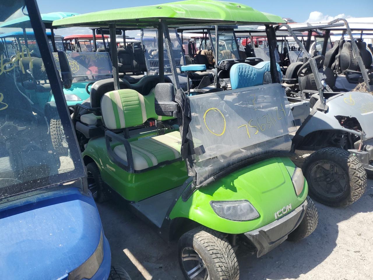 Lot #3050309883 2022 ICON GOLF CART