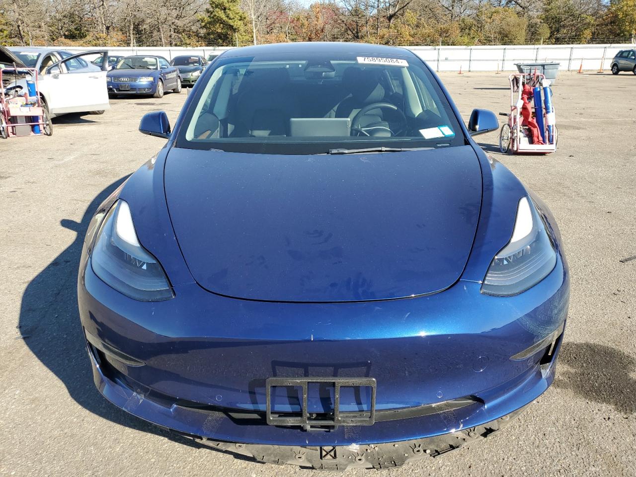 Lot #2988350797 2022 TESLA MODEL 3