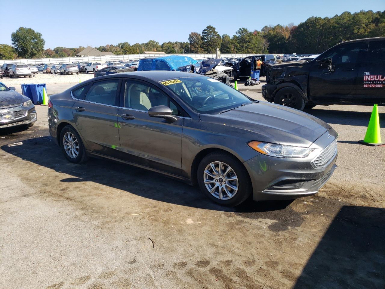 Lot #2972333485 2018 FORD FUSION S